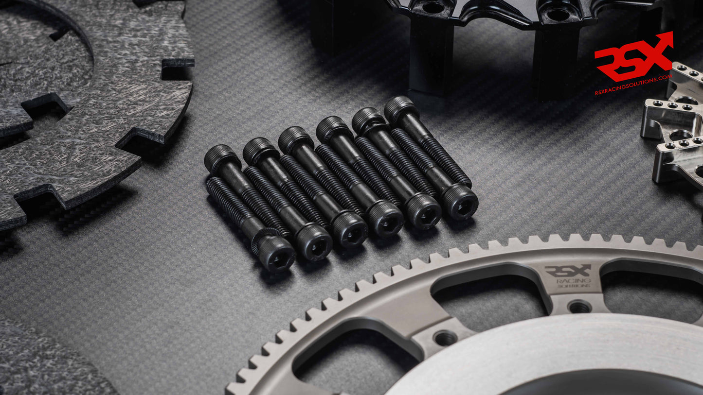 Kit d'embrayage double disque carbone 184 mm pour Mitsubishi Lancer EVO 4/5/6/7/8/9