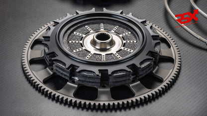184mm Twin-Plate Carbon Clutch Kit for Mitsubishi Lancer EVO 4/5/6/7/8/9