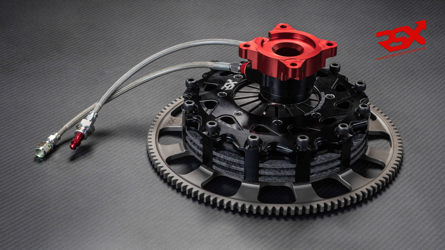 Kit d'embrayage double disque carbone 184 mm pour Mitsubishi Lancer EVO 4/5/6/7/8/9