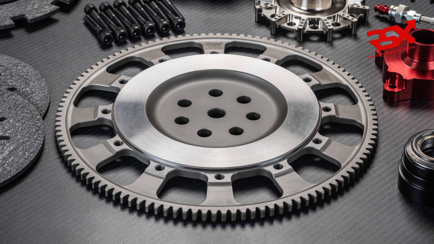 Kit d'embrayage double disque carbone 184 mm pour Mitsubishi Lancer EVO 4/5/6/7/8/9