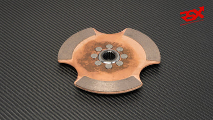 3 Puck 184mm Clutch Disc | 21mm x 18T spline | Peugeot, Citroën, DS