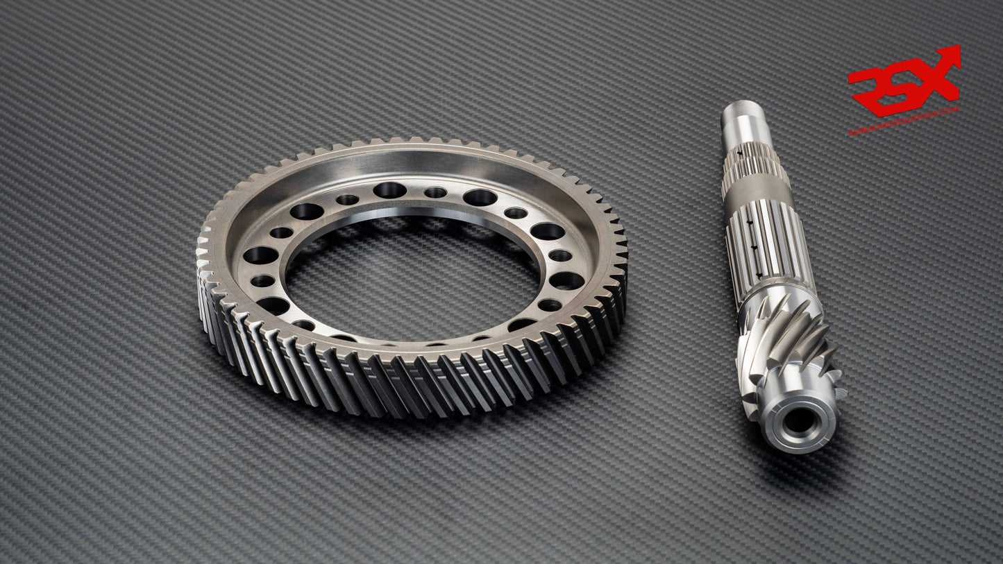 Rapports de pont 4,79 (14x67) / 4,93 (14x69) / 5,17 (12x62) pour Honda B16B / B18C