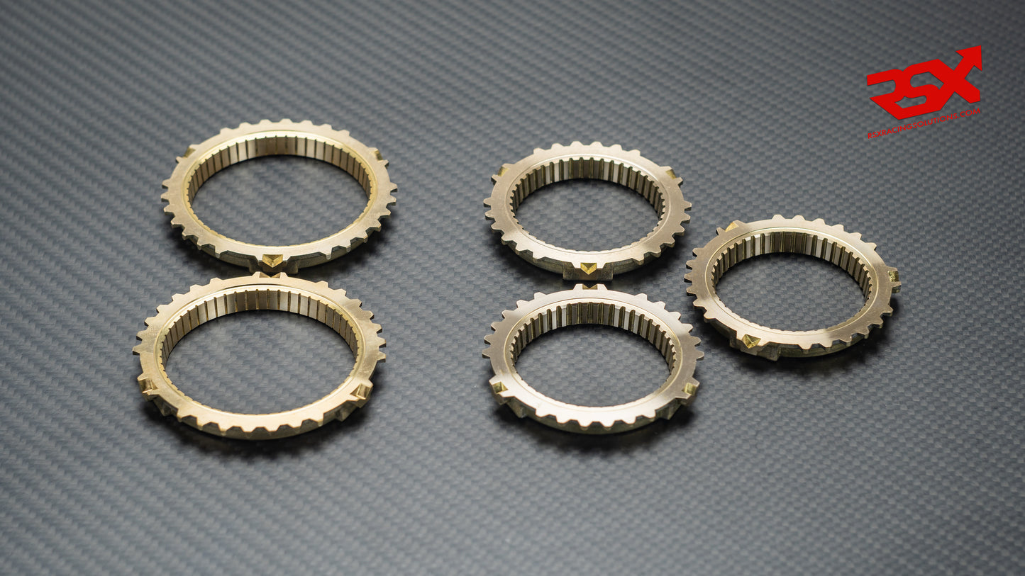Complete kit of reinforced synchros for Peugeot / Citroën MA gearboxes