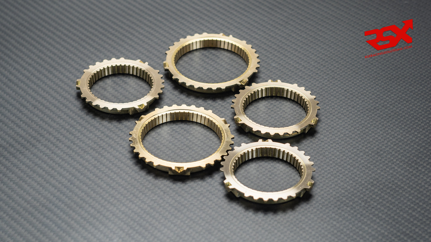Complete kit of reinforced synchros for Peugeot / Citroën MA gearboxes
